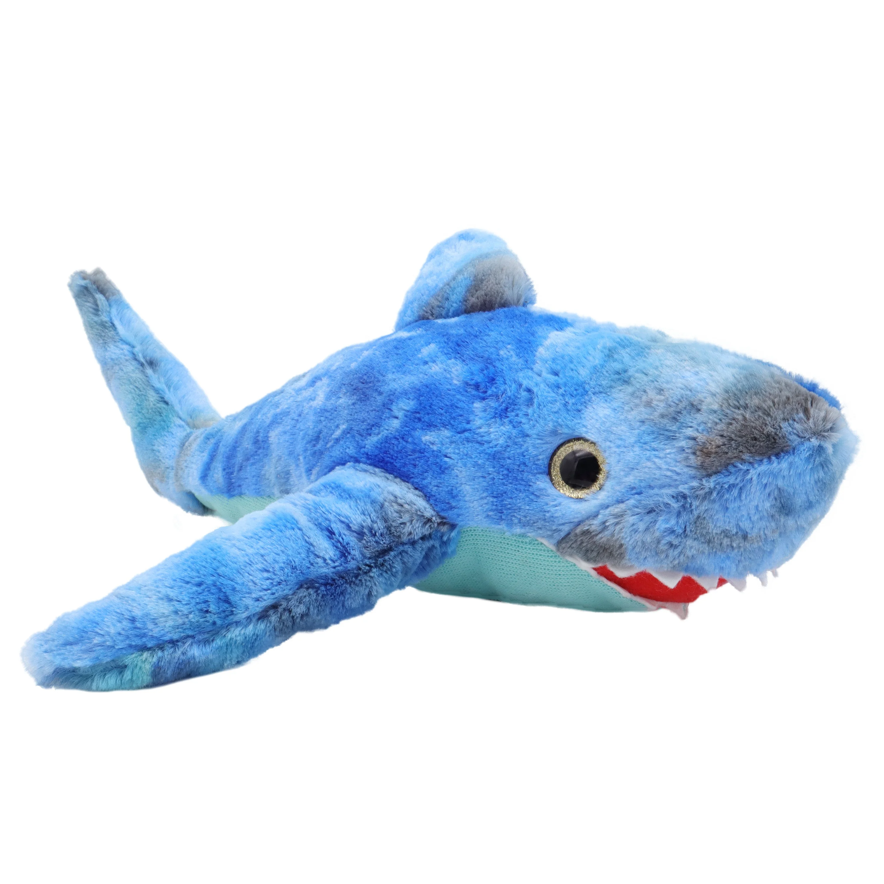 Фабрика высокого качества Shark, недорогая плюшевая игрушка, мягкие игрушки с голубым морем