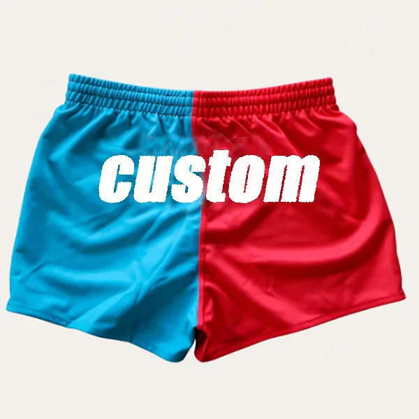 2024 The latest three color scheme Custom belted Your Logo Footy Shorts  Wear Wholesale Unisex