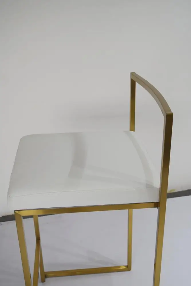 LC44 высокий белый бар промышленный с квадратным основанием для свадьбы