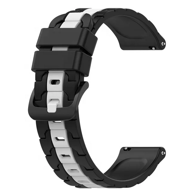 Силиконовый ремешок 20 мм для Samsung Galaxy Watch 6 5 4 браслет красочный спортивный