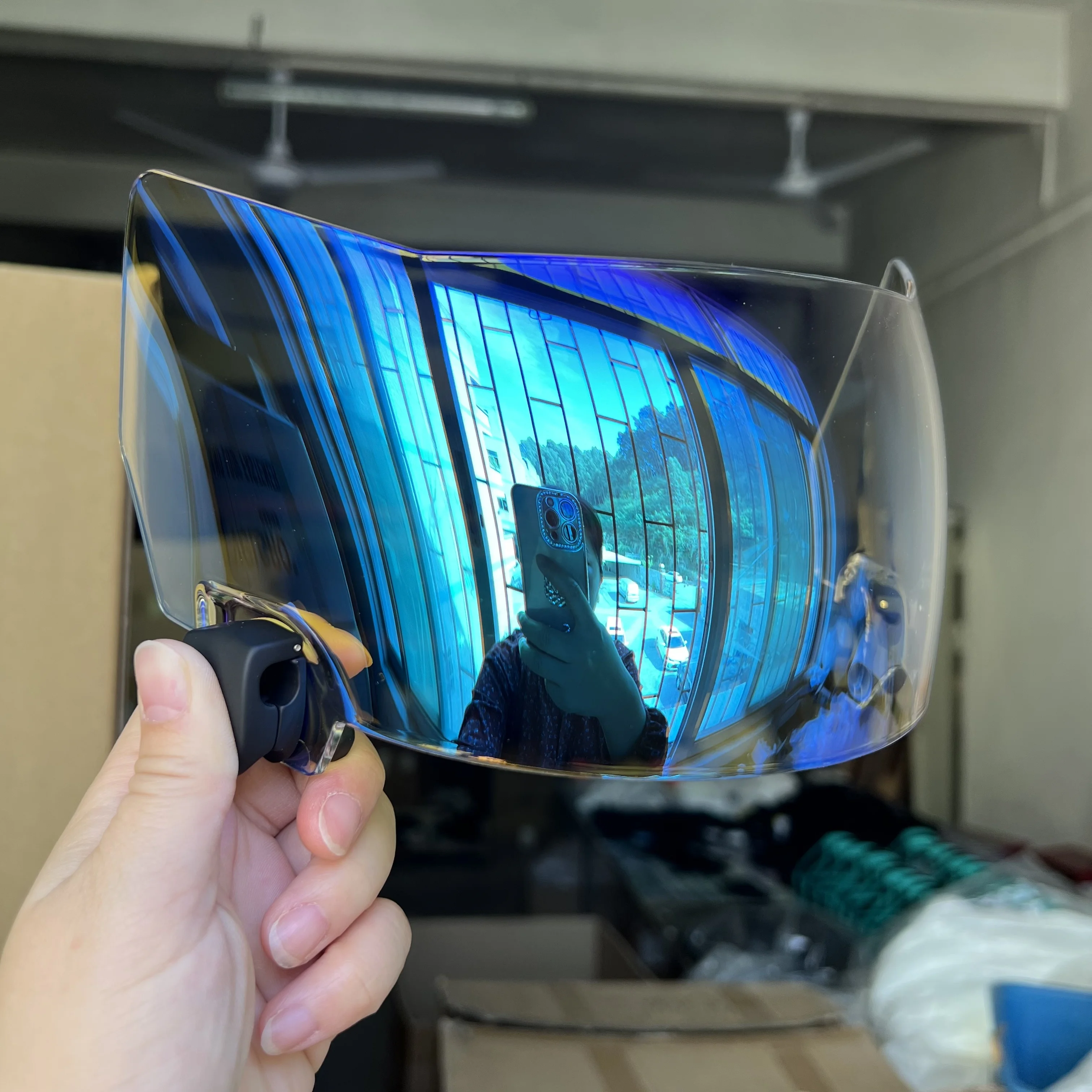 New American Football Visors for Adult Speed Flex Helmet Rugby Eye Shield Visors Anti-fog Facemask F7