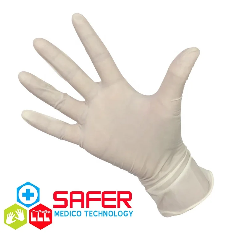 
latex gloves powder free 