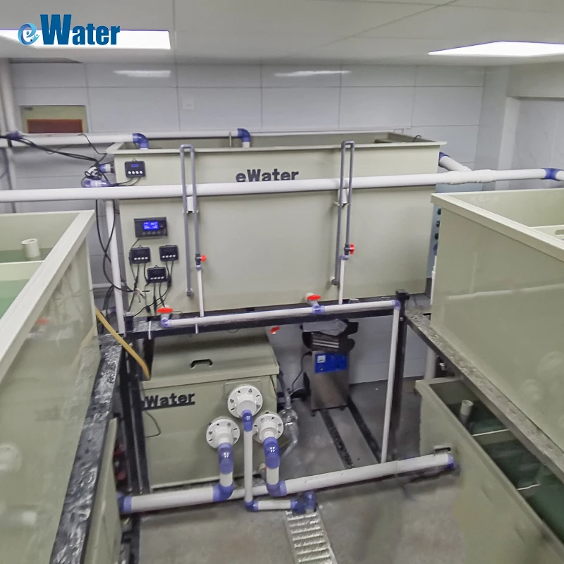 eWater Live Lobster Low Temperature Stocking Farming Tank,Live Fish Holding System Indoor Fish Farming for Mini RAS System