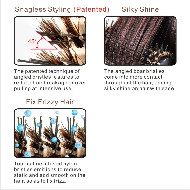 2022 Professional Hair Salon Tool Hair Brush Hair Dryer Brush For Women Styler