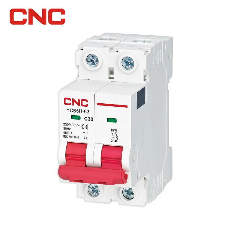  YCB6H-63 4 5 ка 1p 2p 3p 4p 32a mcb миниатюрный автоматический