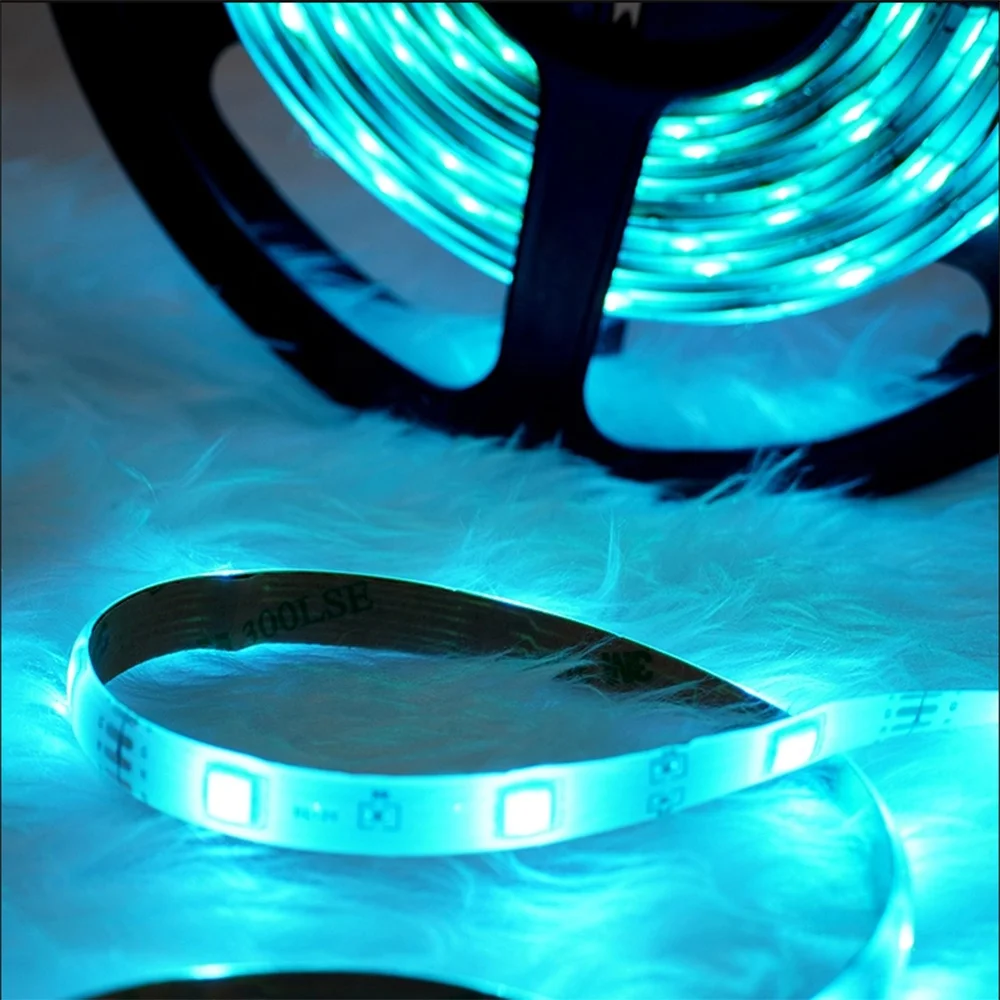 5m 18W Durable Led Strip Lights Rgb Guangdong Strips 5050 Flexible Stripe Remote Smart Stripes Kingstar -20 - 40 DC12V / DC24V