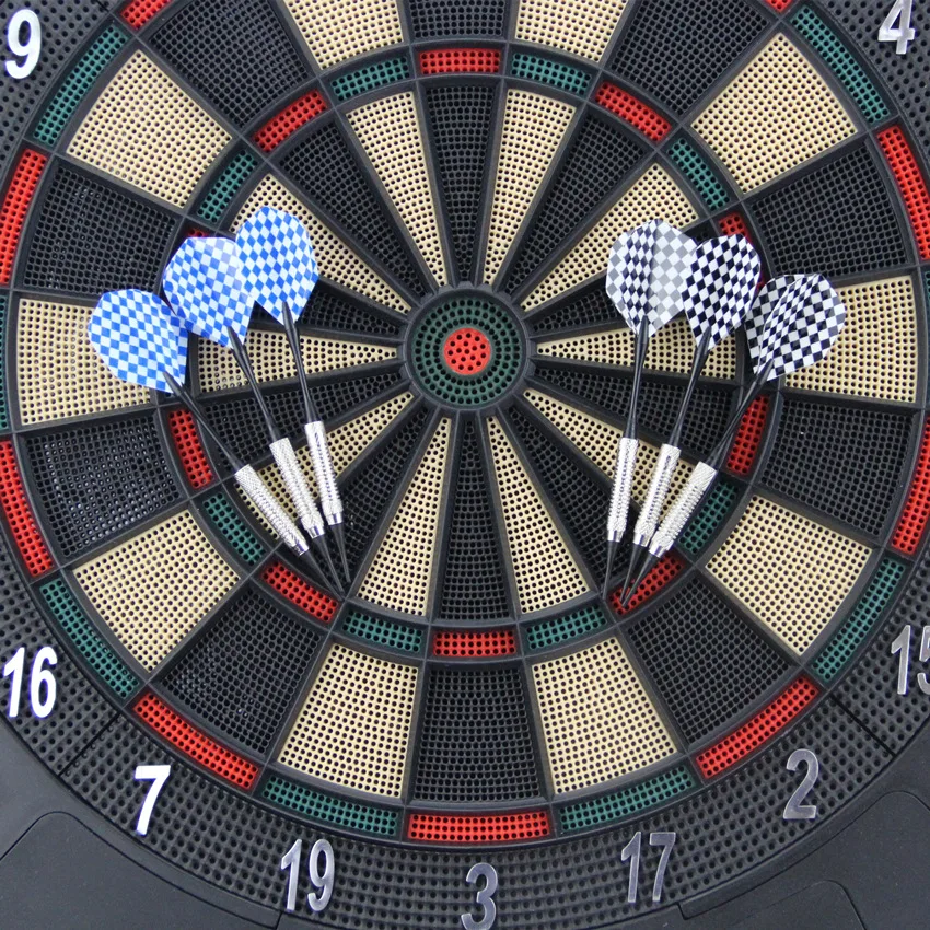 Электронная доска для Дартса цифровой мягкий наконечник Dartboard набор с ЖК-дисплеями