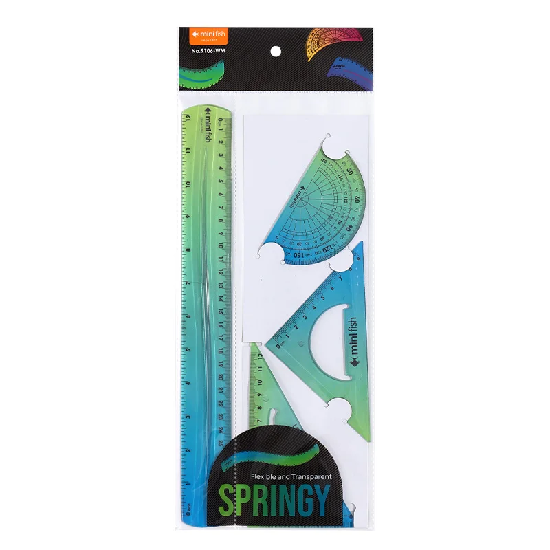 Набор пластиковых линейок 30 см