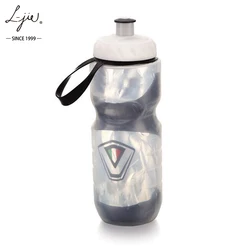 LDPE Plastic Logo Customized 650ml Bicycle Sport Water Bottle BPA free plastic sport water bottle