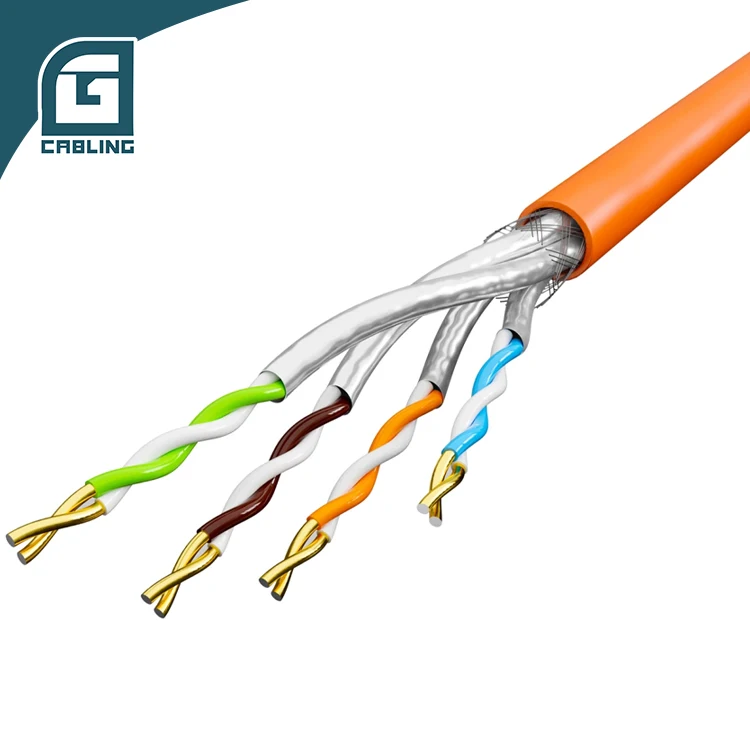 Gcabling High Speed waterproof Colorful cat6 cable 305m cater peller commscope cable cat6