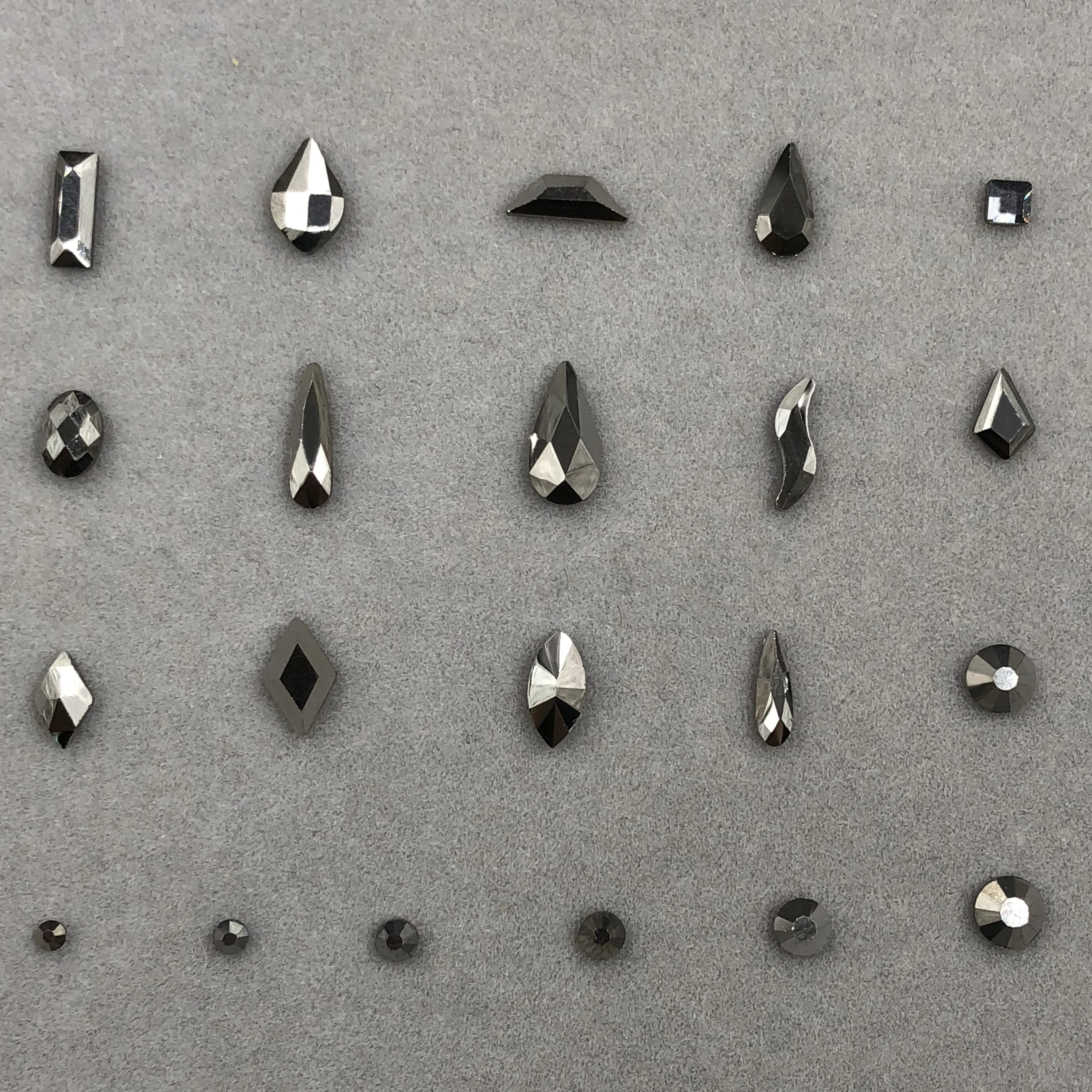 Nail Crystal Stones Colorful Flames Wholesale Rhinestone Non Bulk High Quality Rhinestones Shape