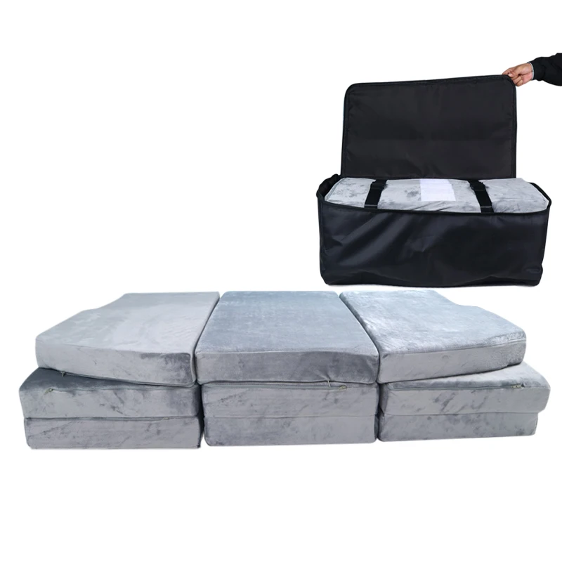 Foam Foldable Car Mattress Waterproof Sleeping Mat Factory Custom Modern Polyester Camping & Hiking Custom Logo Acceptable