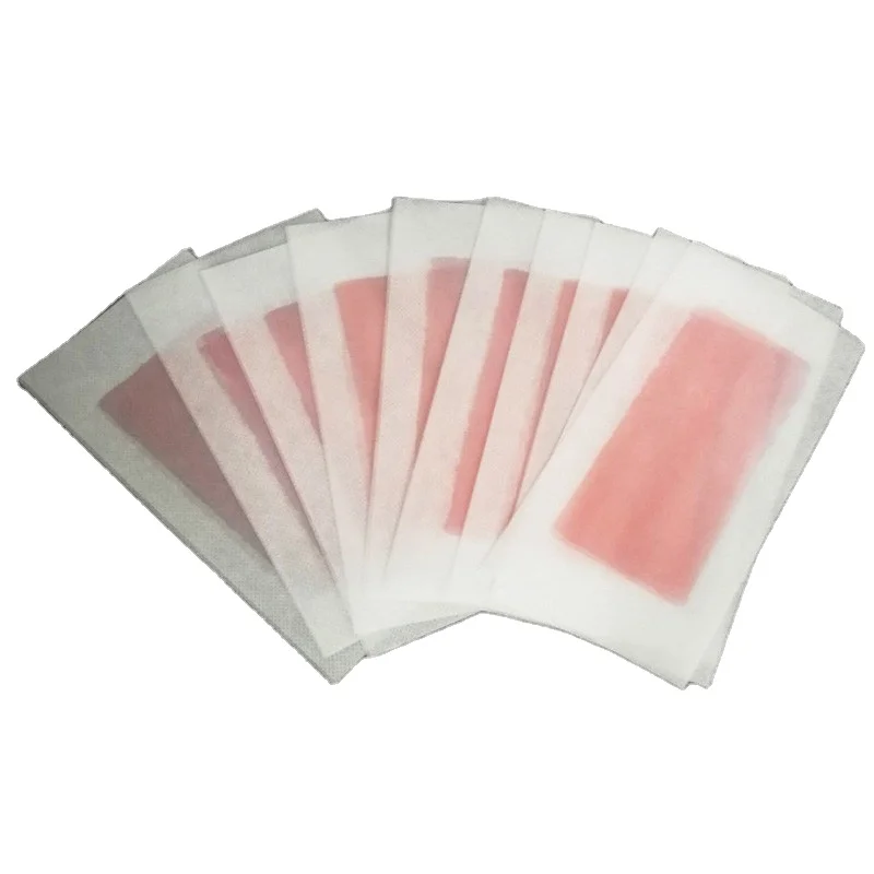 Personal Care Muslin Hair Removal Waxing Depilatory Cold Wax Strips