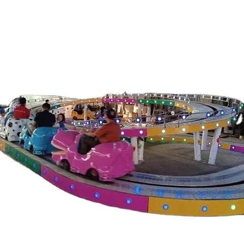 Kids Amusement Ride Electric Backyard Roller Coasters Mini Shuttle For Sale