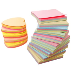 Custom Shape 3D Paper Memo Pad Round  color notepad Logo Sticky Notes