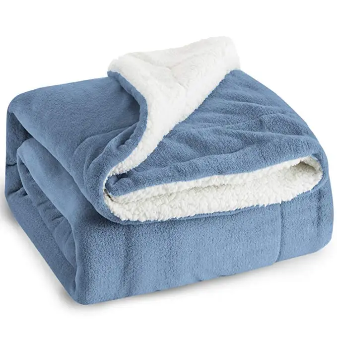Manta Cobertor Soft Sherpa Fleece Flannel Throw Blanket for Sofa Bed
