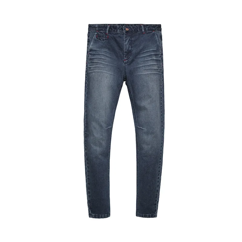 Oem/Odm High Stretch High Waist Slim Fit Jeans tapered Skinny Slim Fit Brand Casual Men Denim Jeans