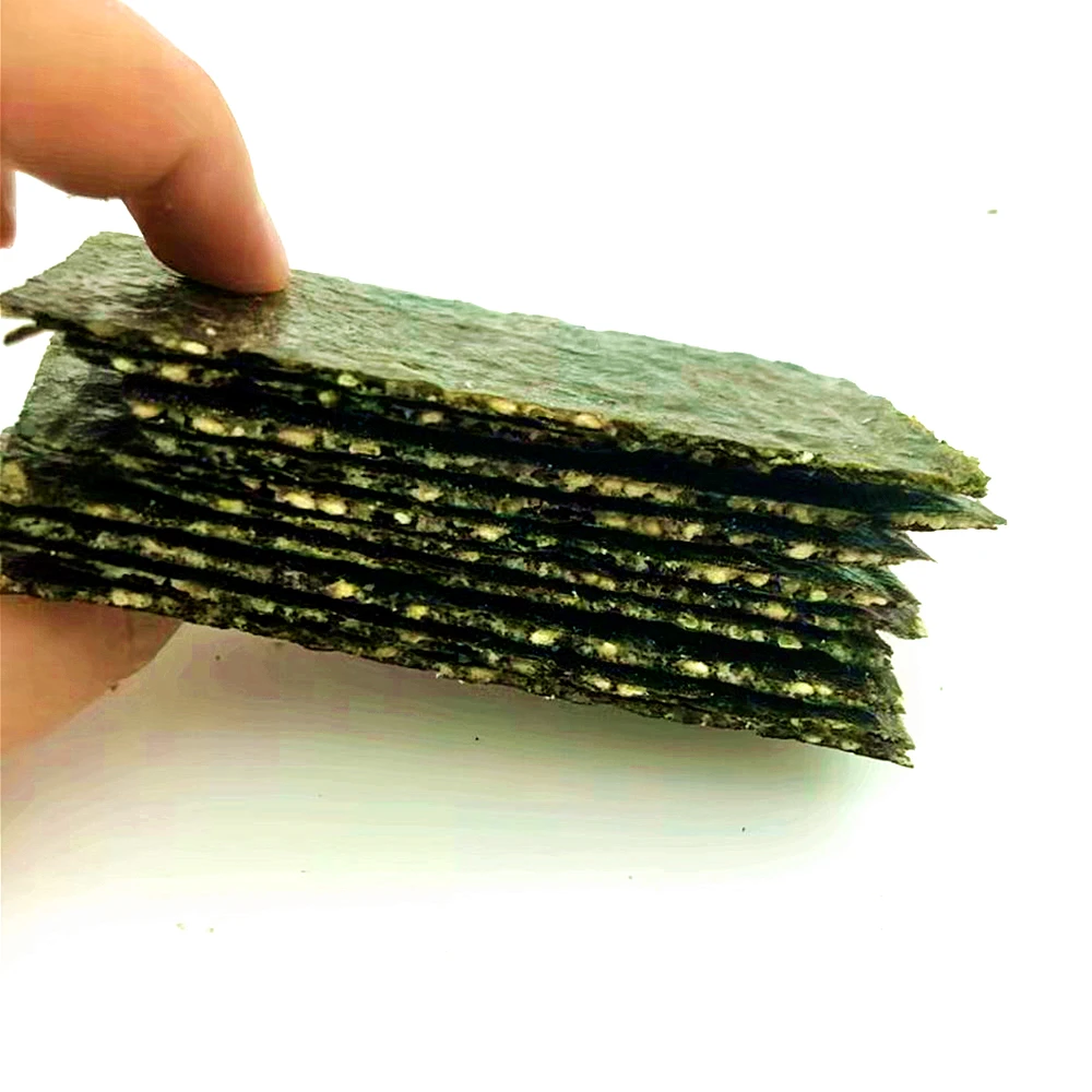 Жареные хрустящие китайские водоросли закуска с кунжутом кокосом семена тыквы