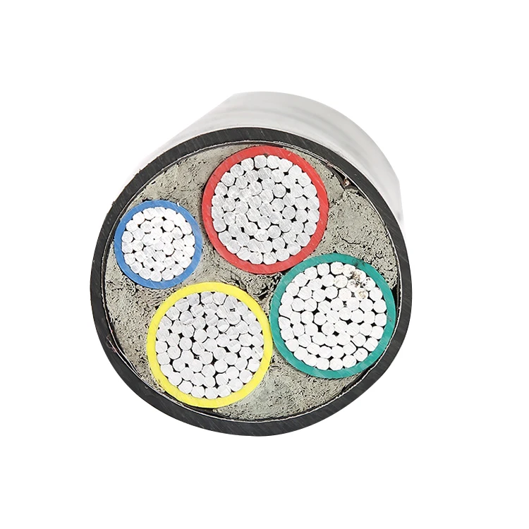 Armored Cable VLV22 0.6/1KV Multi-core Aluminum Conductor Stranded Polyvinyl Chloride PVC SWA Insulated Power Cable