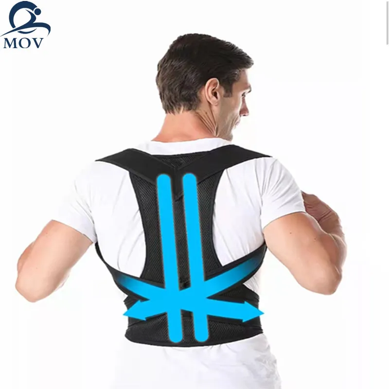 Adjustable back support brace belt shoulder Posture Corrector