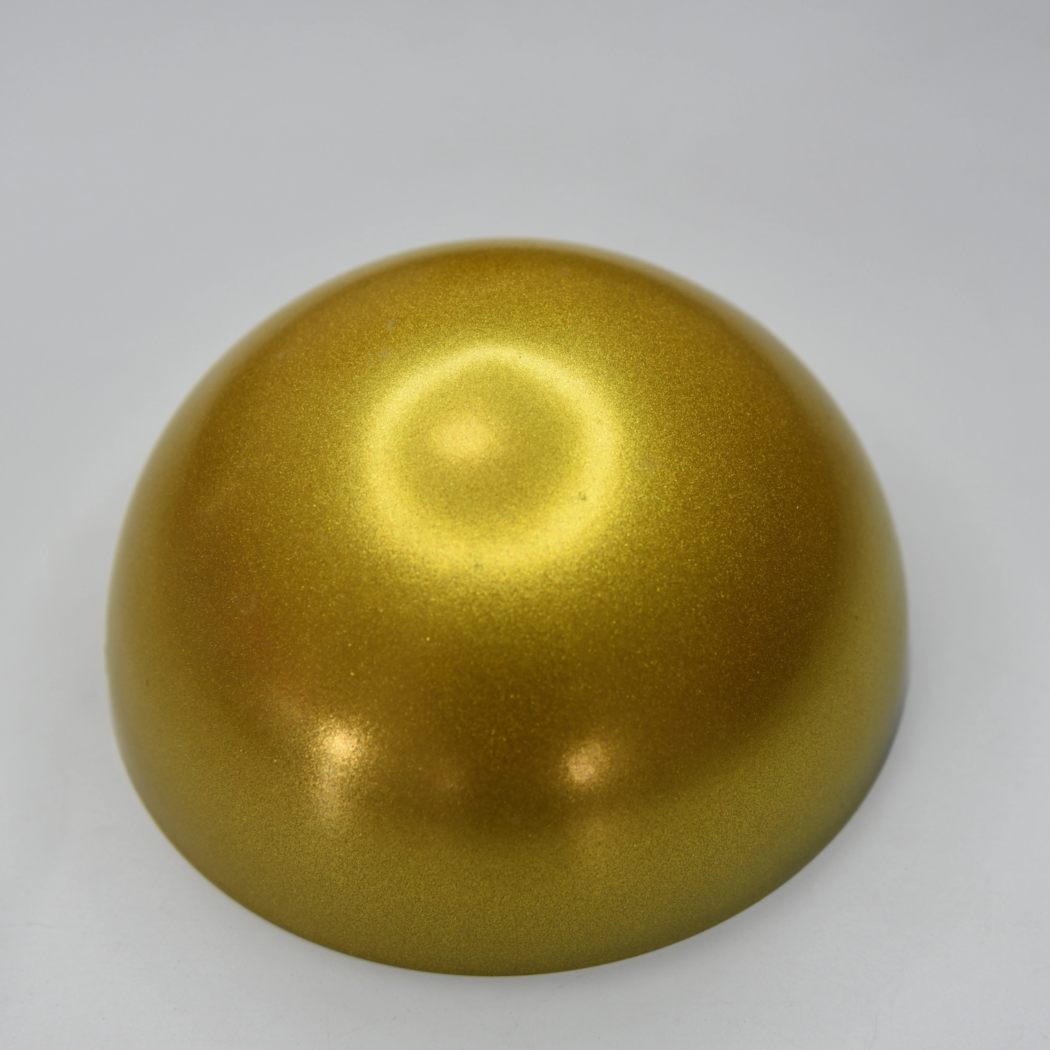 Gold powder coating paint