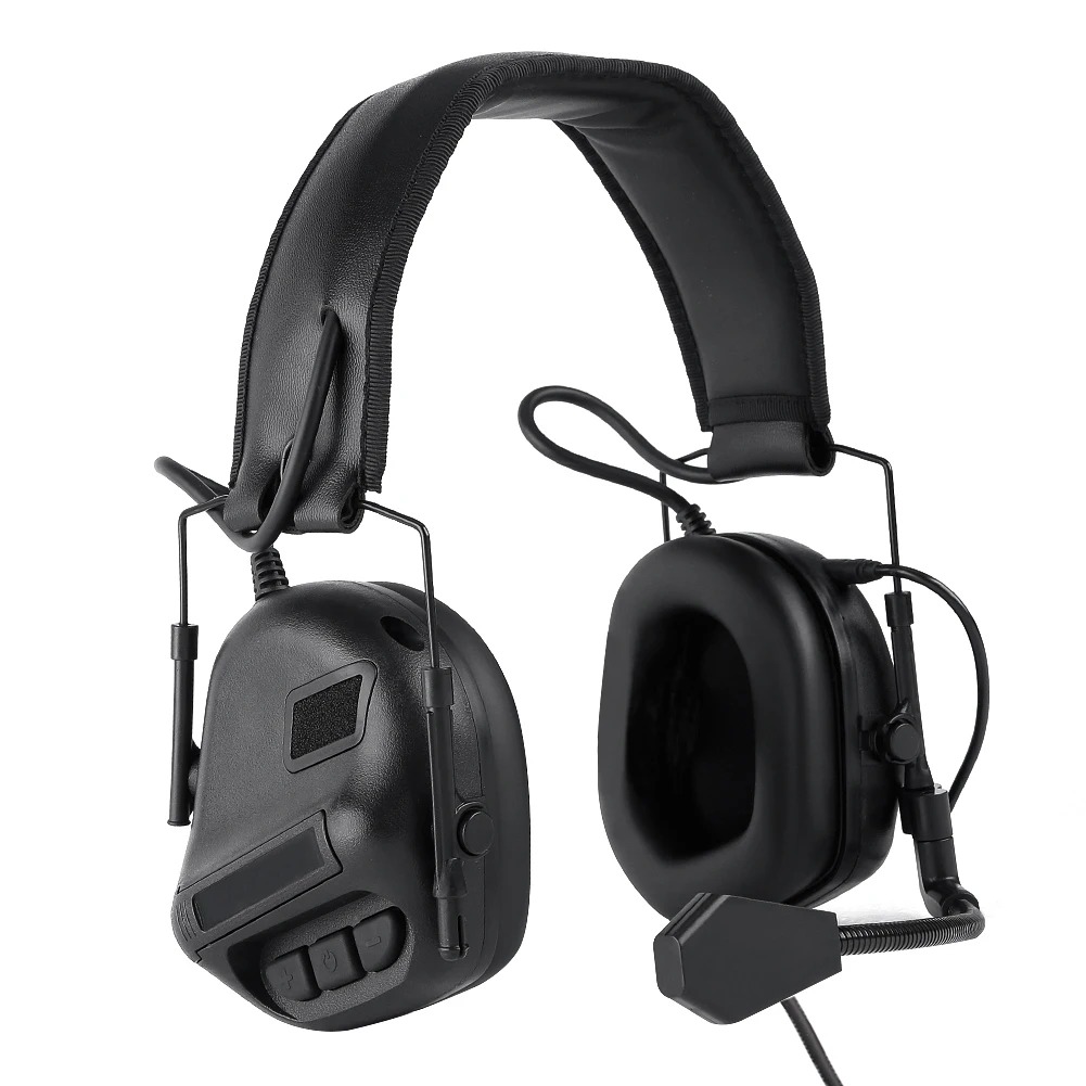 Hot Sell Anti-Noise Communication Tactical Headset Hearing Protection Headphones With Electronic sound pickup function