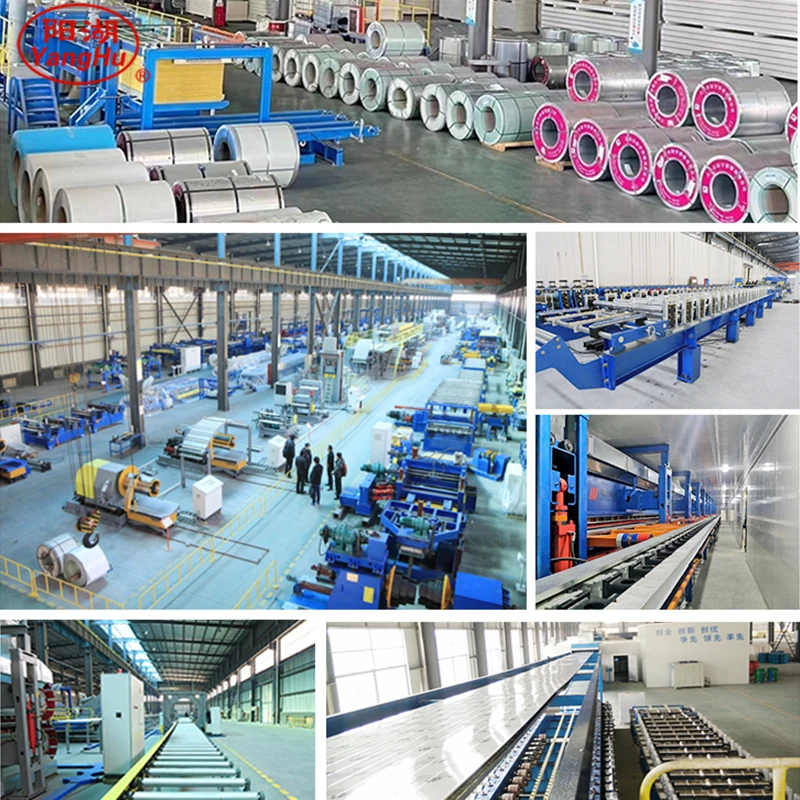 Yanghu Noise reducing rockwool external wall insulation panel rock wool sound absorbing sandwich panel
