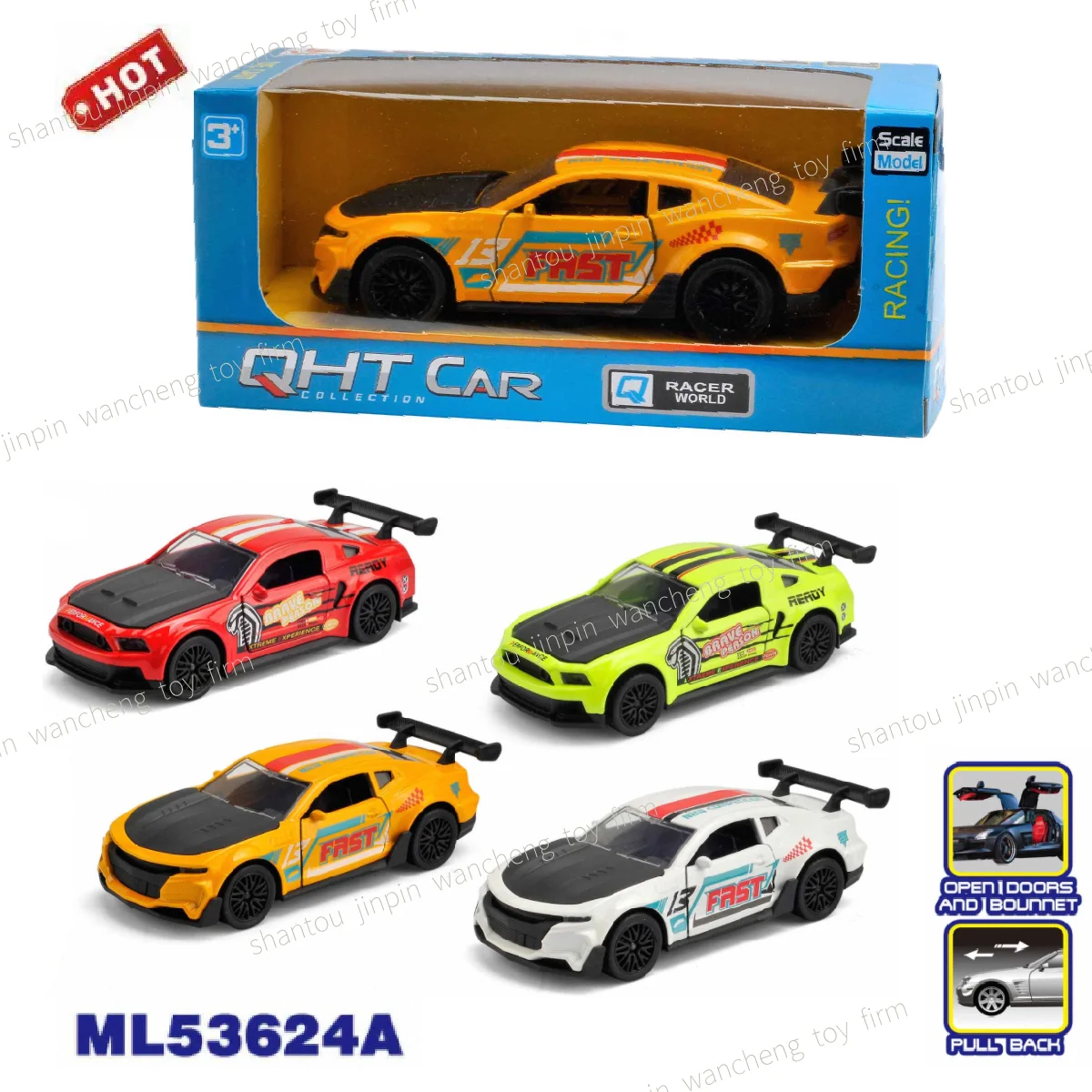 New Style 1:32 Diecast Model Car Zinc Alloy Toy Cars Scale Model baby toys Cars For collection door can oppen