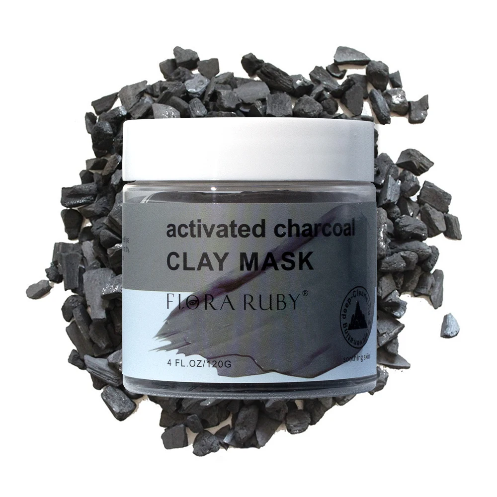 Private Label OEM  ODM 100% Natural Beauty Organic Facial Care Whitening Exfoliating Rose Cranberry Avocado  Facial Clay Mask