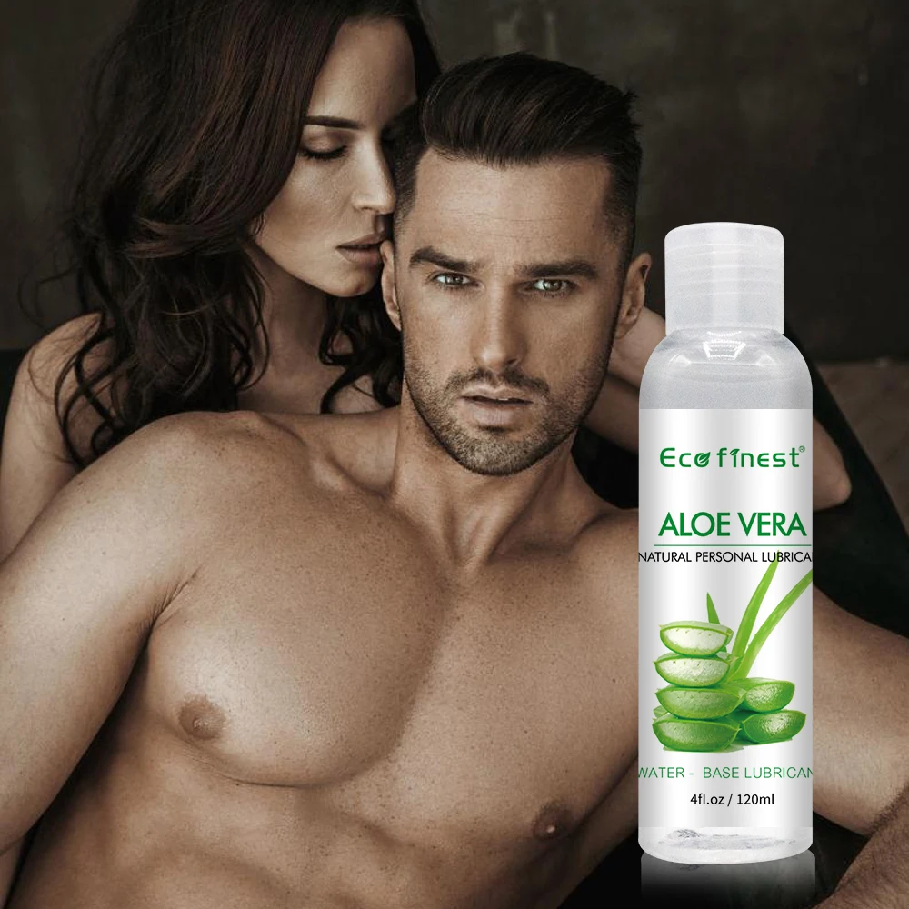 Ready To Ship Personal Lubricant Sex Oil Waterless Aloe Water Based Private Parts 120ml Sex Lubricant Gel