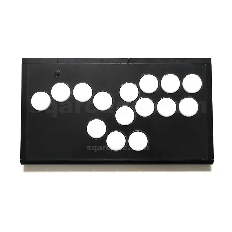 Blocks 15 Key Hitbox Arcade Fighting Game Rhythm Game Video Game Controller Xinput/Dinput Mini Hitbox Console For PC/PS3/NS/PS4