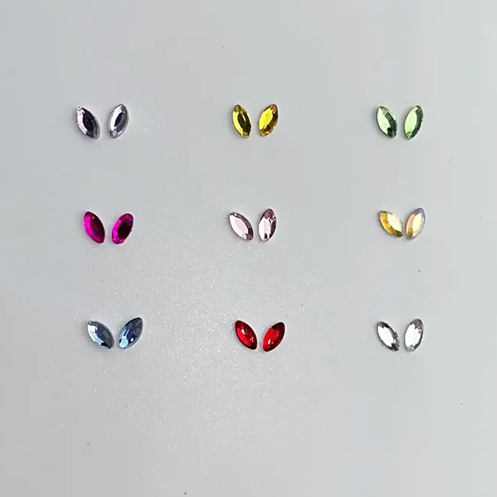 Hot Selling Dental Butterfly Teeth Gems Horse Eye Round Shape