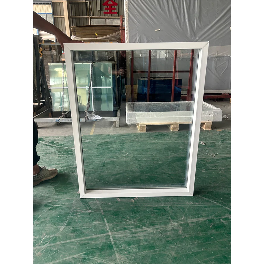WEIKA New design UPVC single sash fixed window white frame Durable and Efficient Modern and Practical Choice fix windows