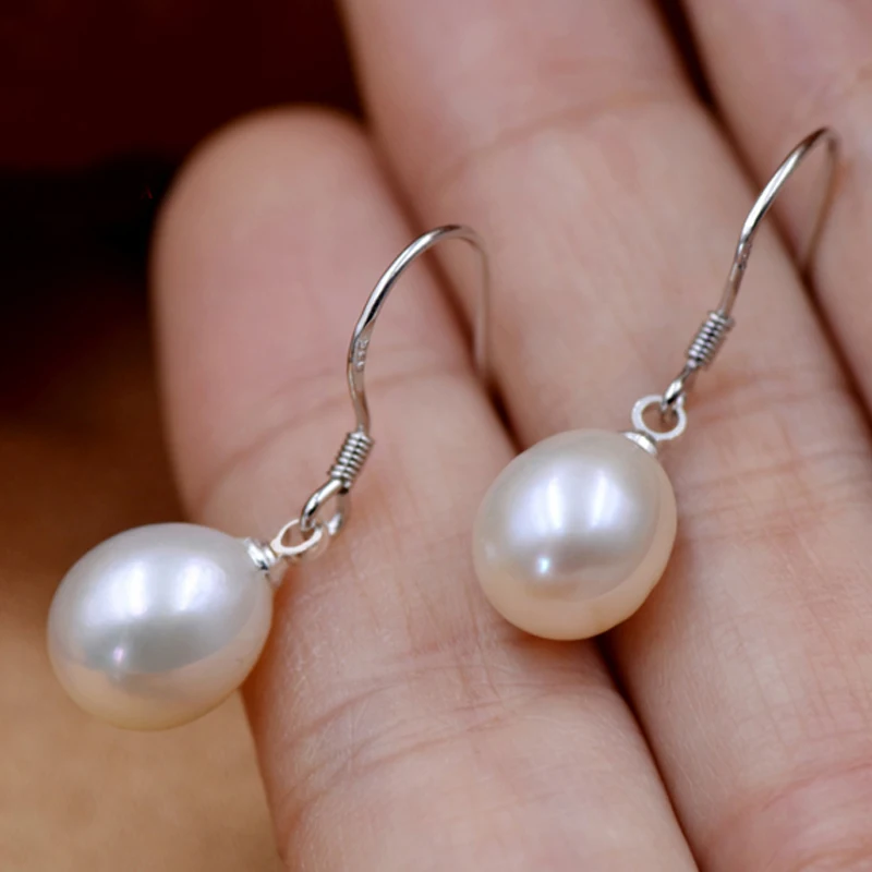 Natural Oval Shell Shaped Pearl DIY Half Hole Egg Shaped Pearl Accessories Jewelry Accessories Wholesale