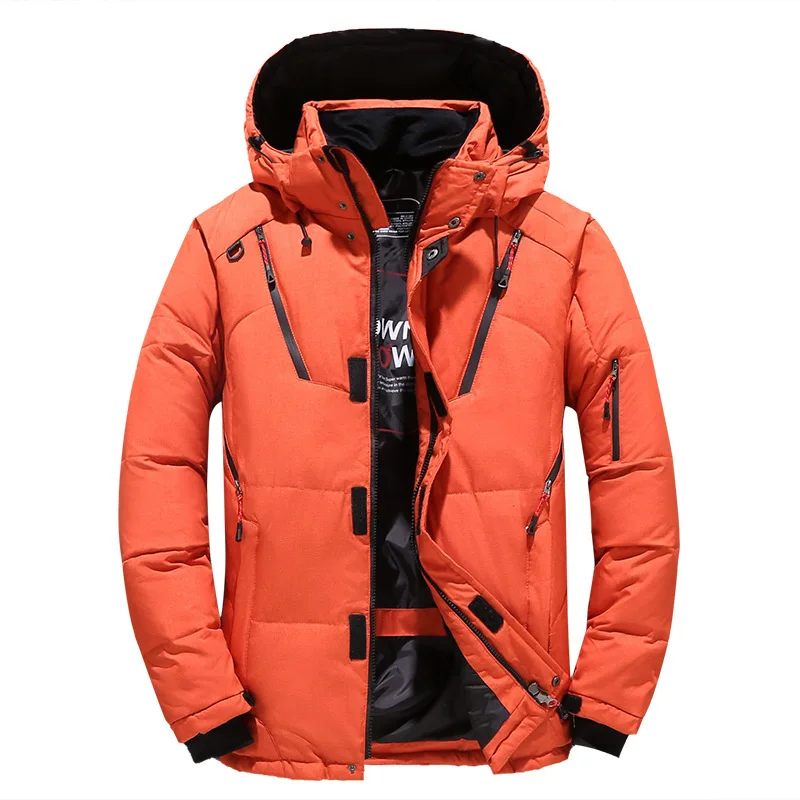 Explosive Models Winter New Design Men Puffer Jacket Outdoor Big Size Thicker Men Short Hooded Coat