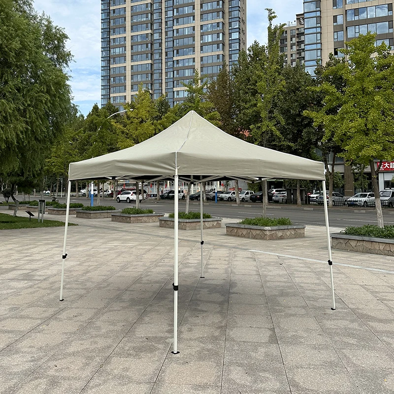 Portable 10x10 Folding Pop-Up Gazebo Tent Aluminum Waterproof Iron Tubes Outdoor Events Parties Weddings Advertising Mexico
