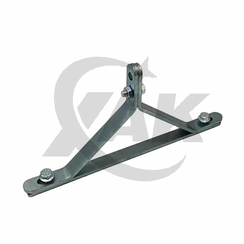 Overhead aluminum fittings travelling crane system rails and accessories wire brackets Wuxi New Aokai