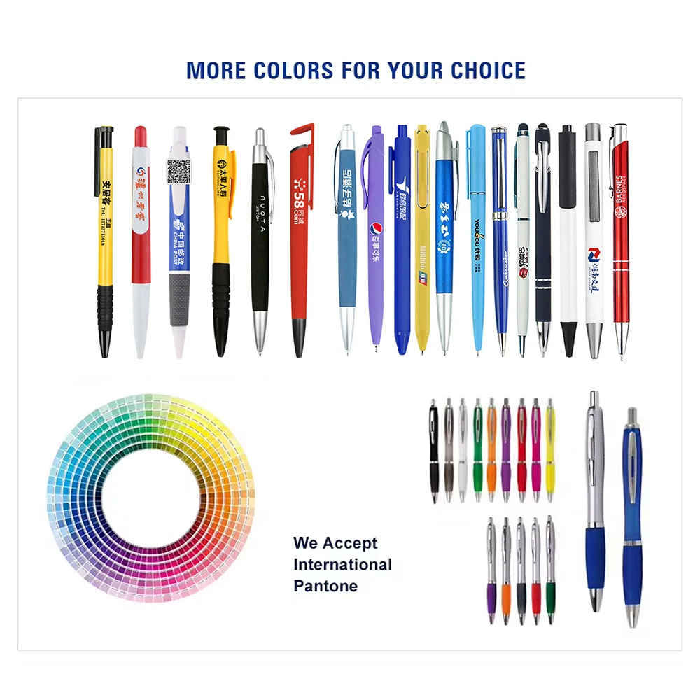 Promotional Metal Touch Screen Banner Pen, Customized Logo Advertising Metal Pen with Banner, Wholesale Banner Pen