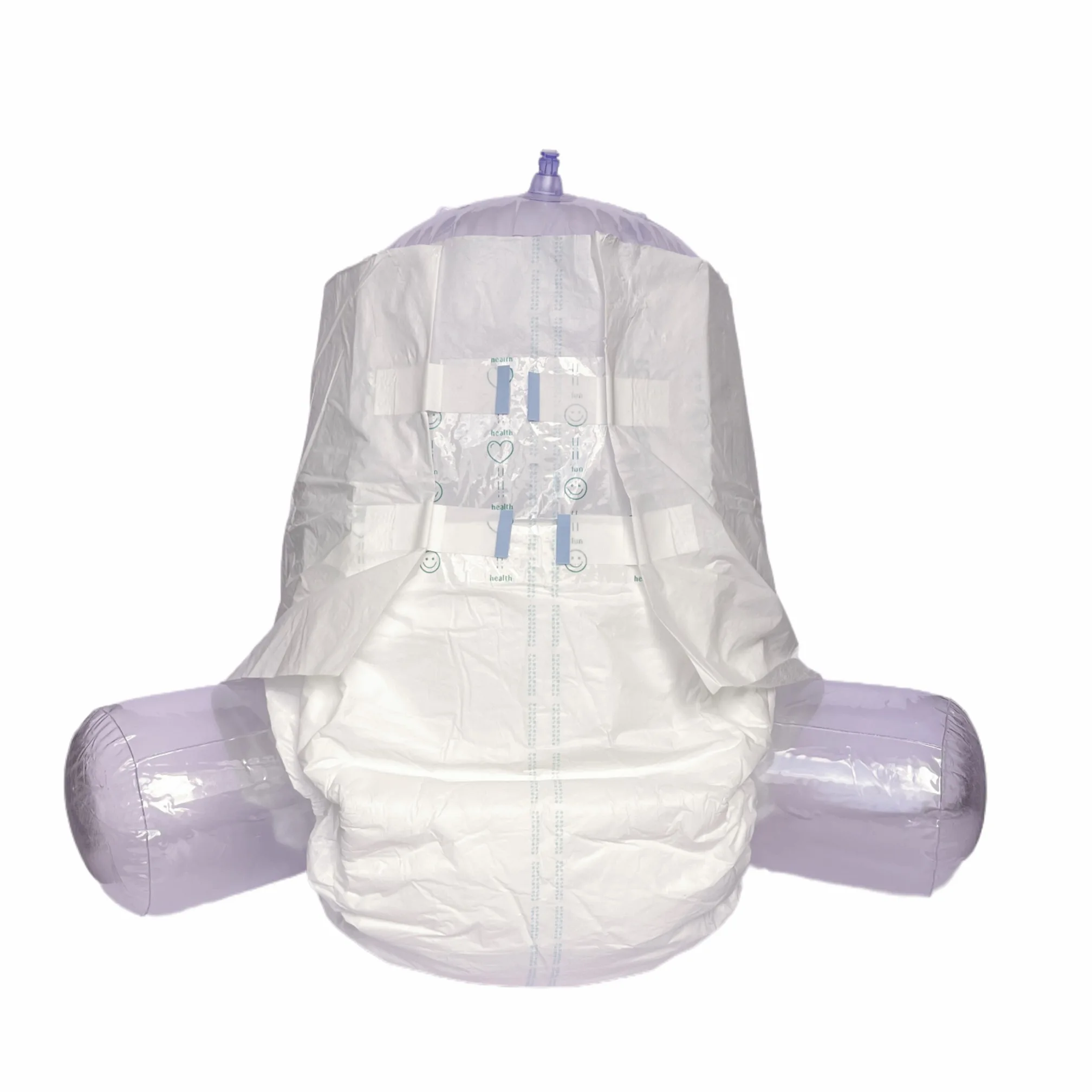 Super Absorbent Polymer Disposable Pull-Up Pant Home Use Ultra-Thick Adult Diaper with Breathable Feature Unisex Made Fluff Pulp