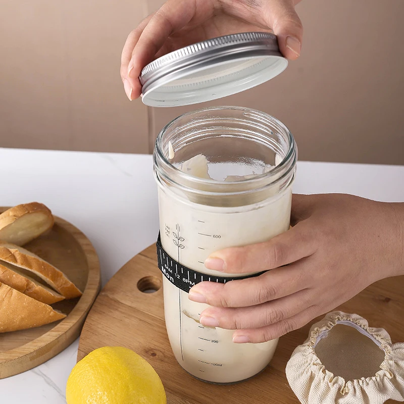 Широкогорловой баночки для закваски