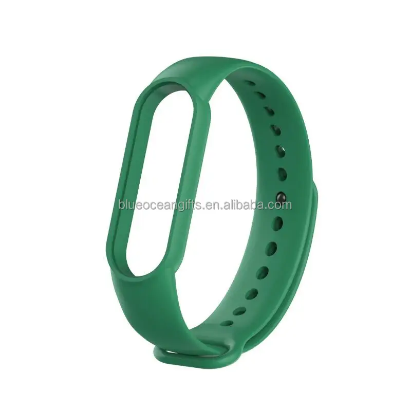  Оригинальный силиконовый ремешок на заказ для Xiaomi Mi Band 6 5 сменный смарт-браслета аксессуары