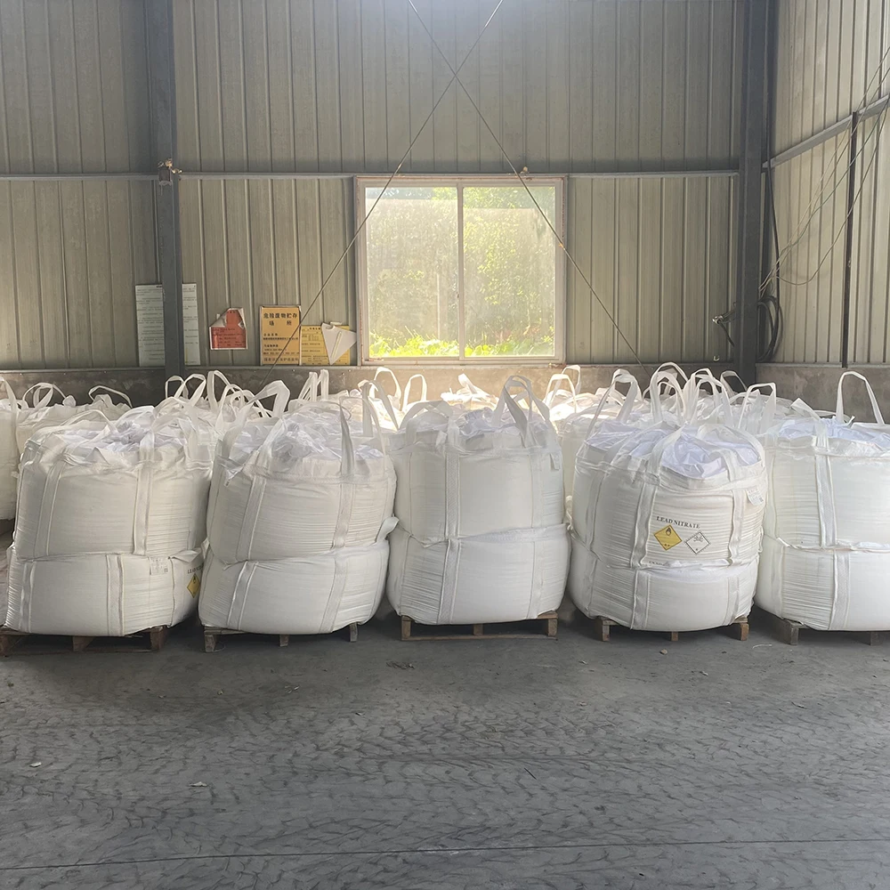 High quality and low price lead nitrate Pb(NO3)2 98% White cubic or monoclinic crystal