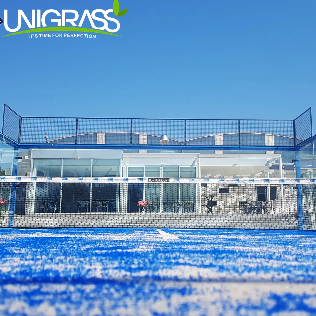Hot Sale Panoramic Padel Tennis Courts Competitive Price Canchas De Padel Indoor Sports Made PP Steel Quality Grass Paddle Court