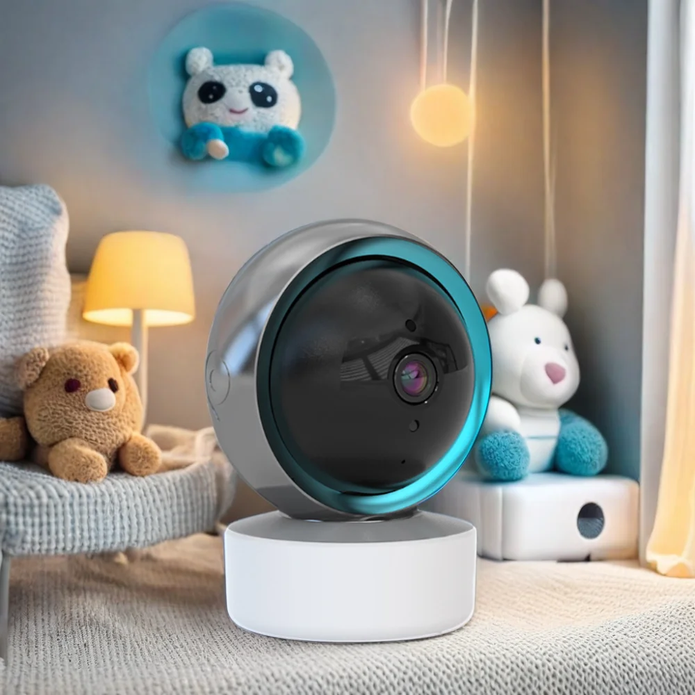 Tuya 1080P Night Vision WIFI Video Surveillance Camera Motion Tracking Detector Two Way Audio Baby Monitor
