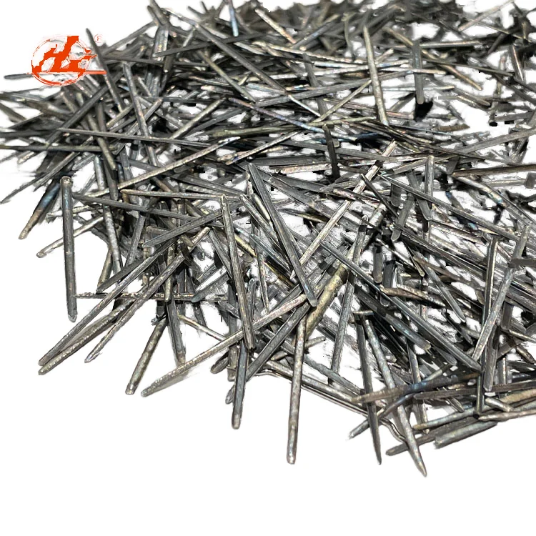 SS304 Melt-Extracted Stainless Steel Fiber for Metal Building Materials for Refractory Precast Shapes
