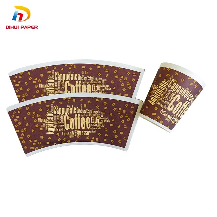 Manufacturer pe coated kraft white paper cup fan raw material price for raw paper paper cups