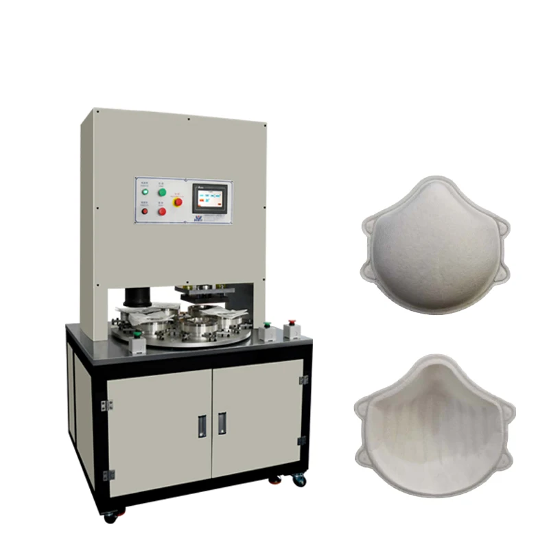 Best Price  KN95 Folded Cup Type Dust Mask Making Machine with Respirator Ultrasonic Welding Machine