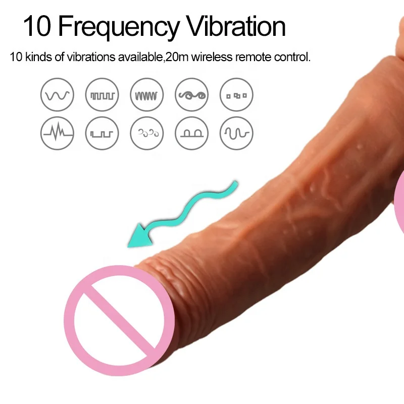 2023 NEW ARRIVAL Up and Down Sexy Vibrating Dildo Realistic Dildo Vibrator for Women Pussy Masturbation Lifelike Dildo with Heat
