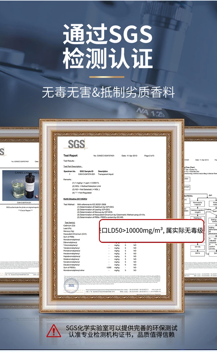 Hotel diffuser essential oil supplement liquid aromatherapy sage white tea natural plant perfume 500ML Shangri-La humidifier ess