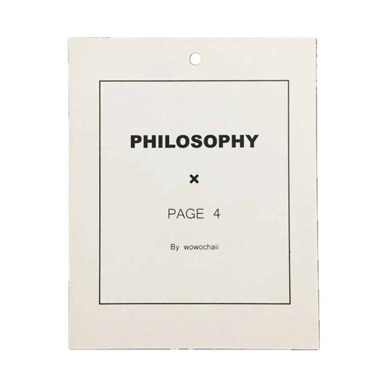 Processing customized PP card PVC clothing tag customization wholesale supply plastic logo